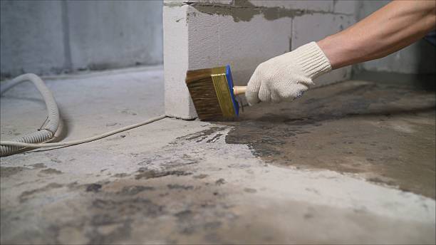 Crawl space vapor barrier installation in Darien, IL